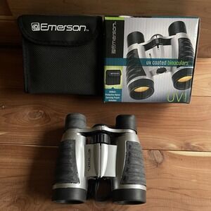 New Emerson UV Coated Mini Binoculars w/ Protective Carrying Pouch Optics Birds